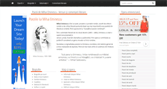 Desktop Screenshot of poeziieminescu.com